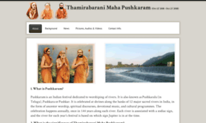 Thamirabaranipushkaram.webs.com thumbnail