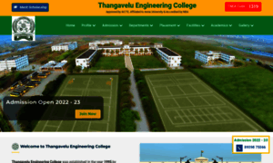 Thangavelu.edu.in thumbnail