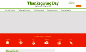 Thanksgiving-day.org thumbnail