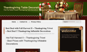 Thanksgiving-tabledecorations.com thumbnail