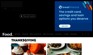 Thanksgiving.food.com thumbnail