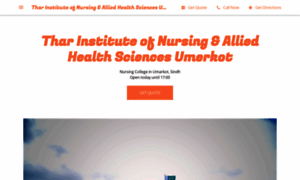 Thar-institute-of-nursing-allied-health-sciences-umerkot.business.site thumbnail