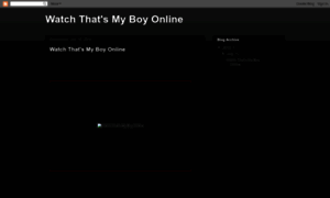 Thats-my-boy-full-movie.blogspot.fr thumbnail