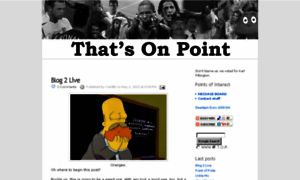 Thatsonpoint.blogspot.com thumbnail