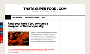 Thatssuperfood.com thumbnail
