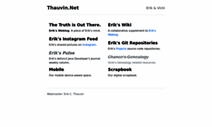 Thauvin.net thumbnail