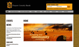 Thayercountybank.com thumbnail