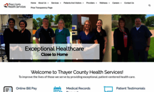 Thayercountyhealth.com thumbnail