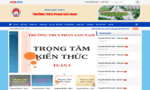 Thcsphansaonam.hcm.edu.vn thumbnail