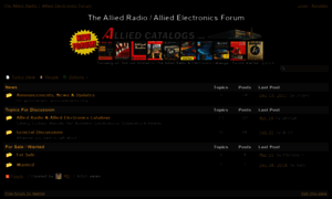 The-allied-radio-allied-electronics-forum.45825.x6.nabble.com thumbnail