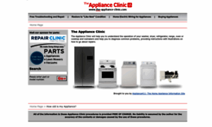 The-appliance-clinic.com thumbnail