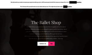 The-ballet-shop.com thumbnail
