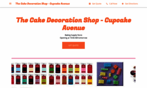 The-cake-decoration-shop-cupcake-avenue.business.site thumbnail