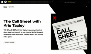 The-call-sheet.simplecast.com thumbnail