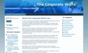 The-corporate-world.com thumbnail