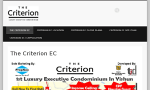 The-criterion-executive-condo.com thumbnail