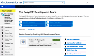 The-easyuefi-development-team.software.informer.com thumbnail