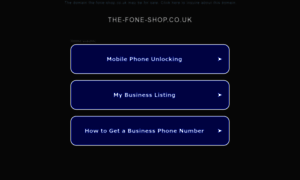 The-fone-shop.co.uk thumbnail