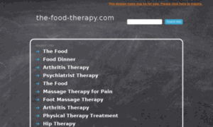 The-food-therapy.com thumbnail