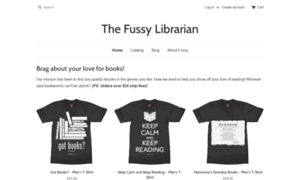 The-fussy-librarian.myshopify.com thumbnail