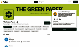 The-green-paper.pallet.com thumbnail