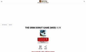 The-grim-donut-game.apk.dog thumbnail