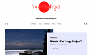 The-happy-project.com thumbnail