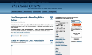 The-health-gazette.com thumbnail