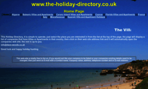 The-holiday-directory.co.uk thumbnail