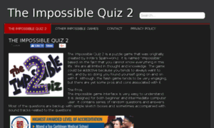 The-impossiblequiz2.com thumbnail