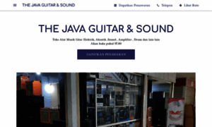 The-java-guitar-sound.business.site thumbnail