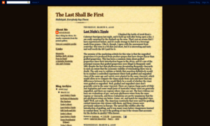 The-last-shall-be-first.blogspot.com thumbnail