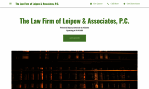 The-law-firm-of-leipow-associates-pc.business.site thumbnail