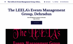 The-leelas-event-management-group.business.site thumbnail