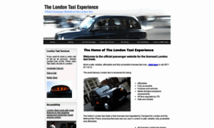 The-london-taxi.com thumbnail