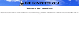 The-lonewolf.com thumbnail