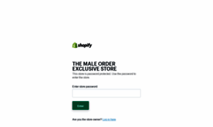 The-male-order-exclusive-store.myshopify.com thumbnail