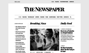 The-newspaper.cmsmasters.net thumbnail