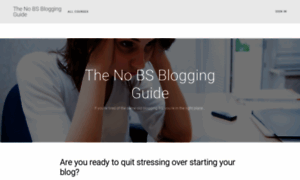 The-no-bs-blogging-guide.thinkific.com thumbnail