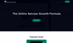 The-online-advisor-growth-formula.usefedora.com thumbnail