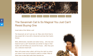 The-savannah-cat.com thumbnail