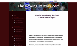 The-sewing-partner.com thumbnail