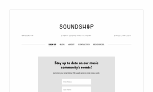 The-soundshop.com thumbnail