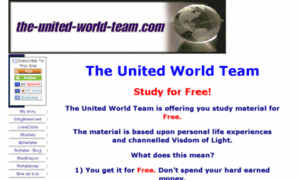 The-united-world-team.com thumbnail