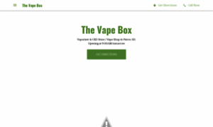 The-vape-box-vaporizer-store.business.site thumbnail