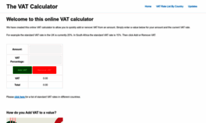 The-vat-calculator.com thumbnail