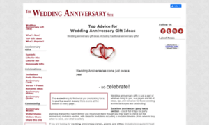 The-wedding-anniversary-site.com thumbnail