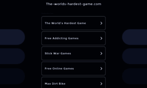 The-worlds-hardest-game.com thumbnail
