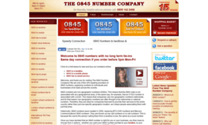 The0845numbercompany.co.uk thumbnail