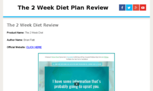 The2weekdietplanreview.com thumbnail